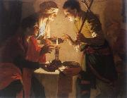 Hendrick Terbrugghen Esau sold its first birthright France oil painting artist